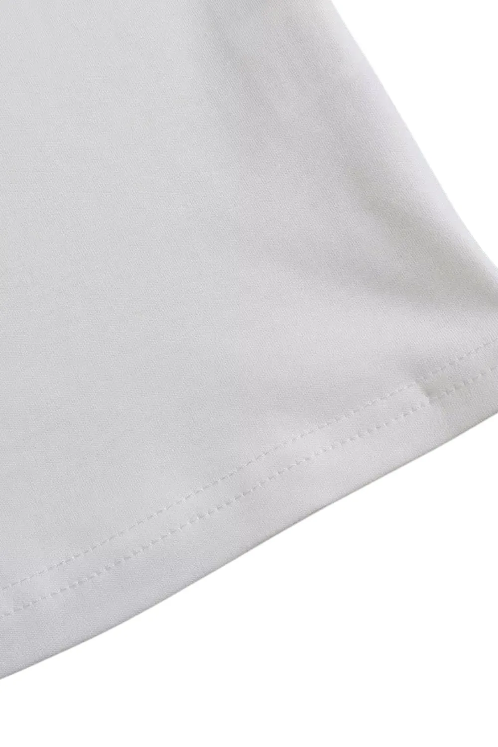 'Sofiya' Shoulder-Padded Relaxed Fit Tee
