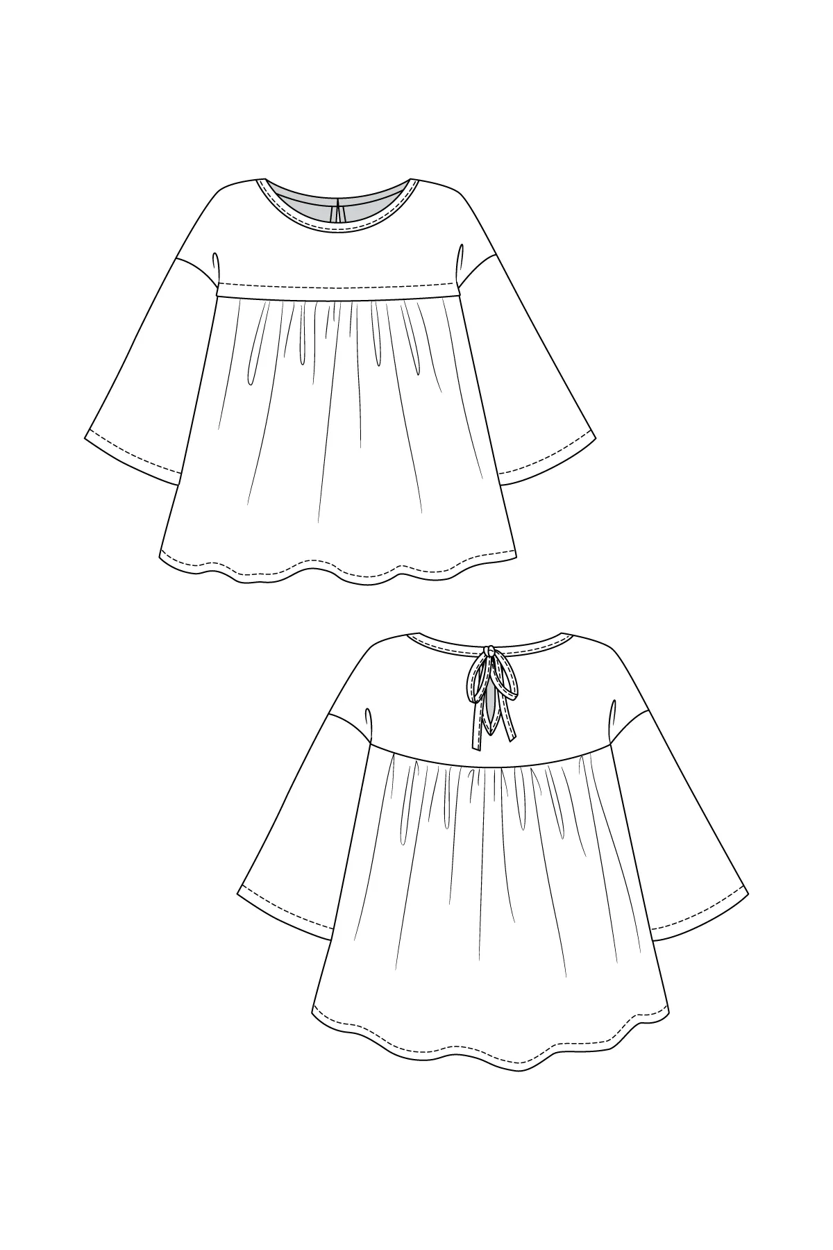 Syli Dress & Blouse