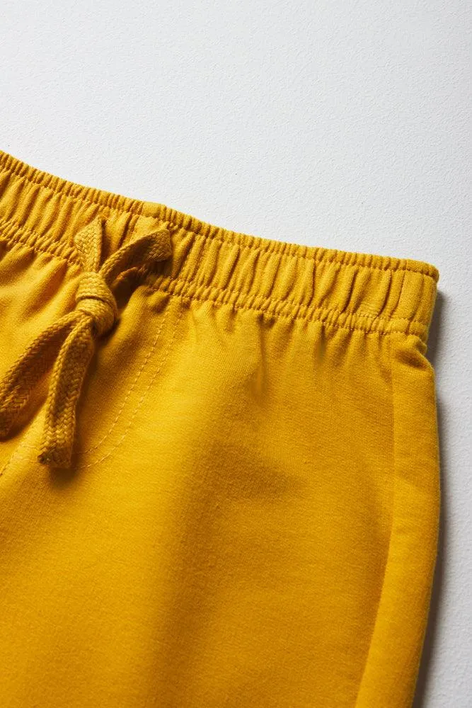 Tennis Shorts Yellow