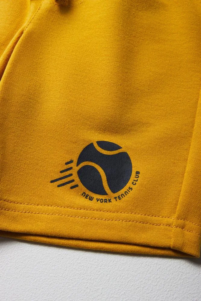 Tennis Shorts Yellow