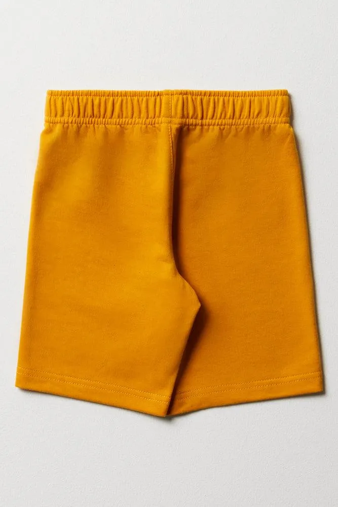 Tennis Shorts Yellow