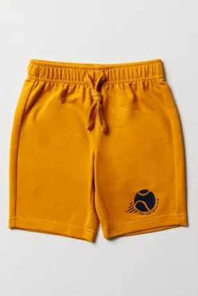 Tennis Shorts Yellow