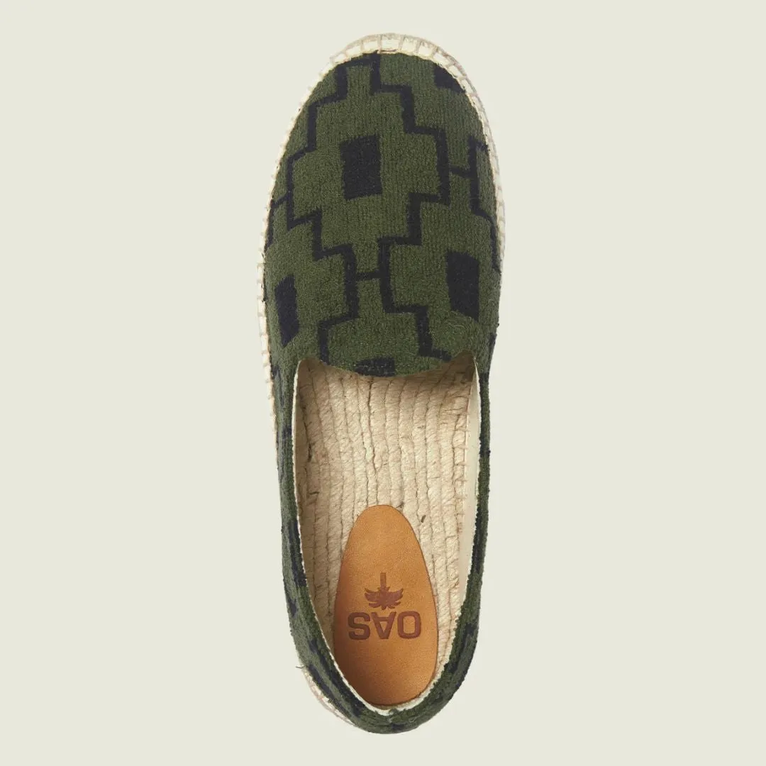 Terry Espadrilles (Green Machu)