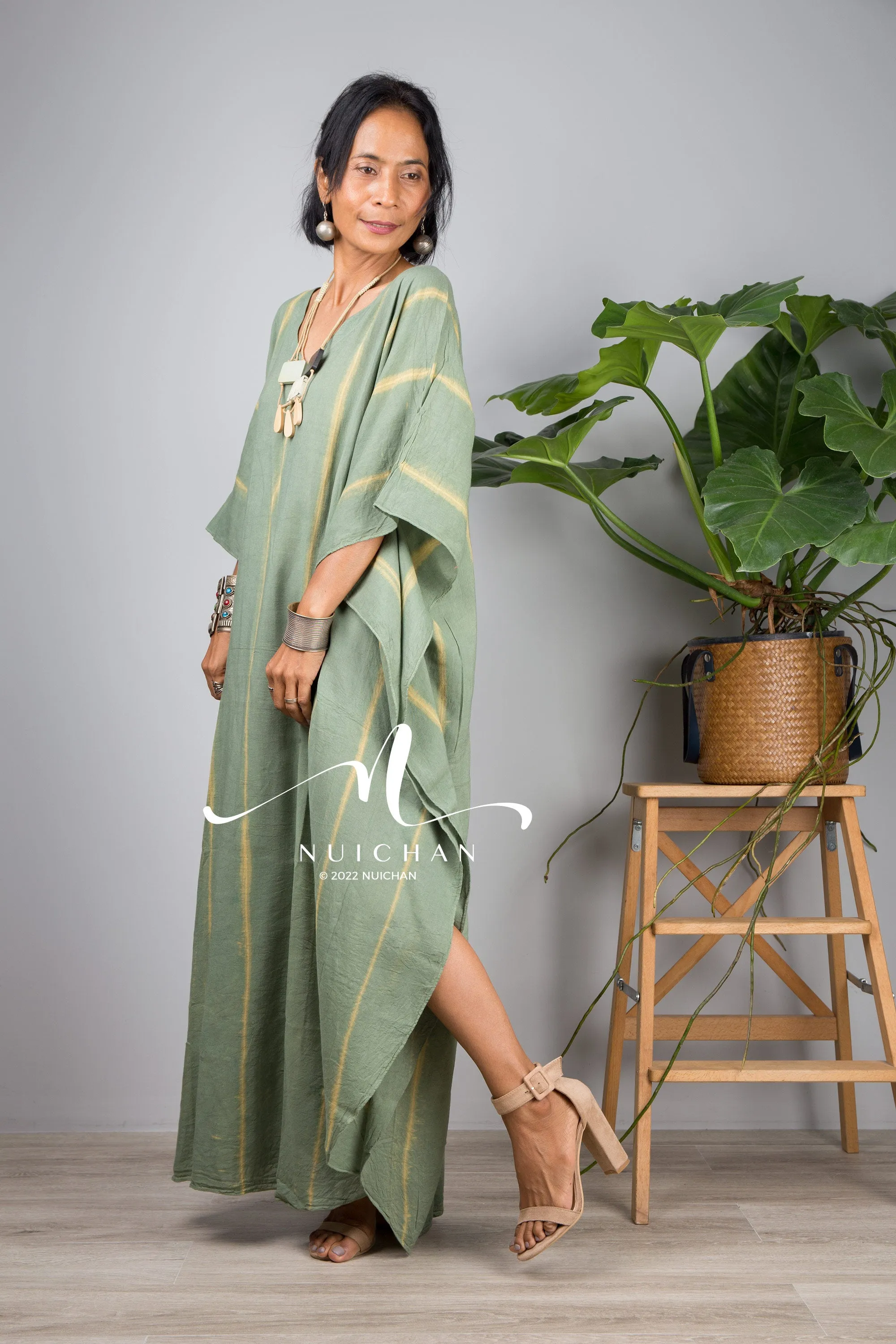 Tie dye Caftan