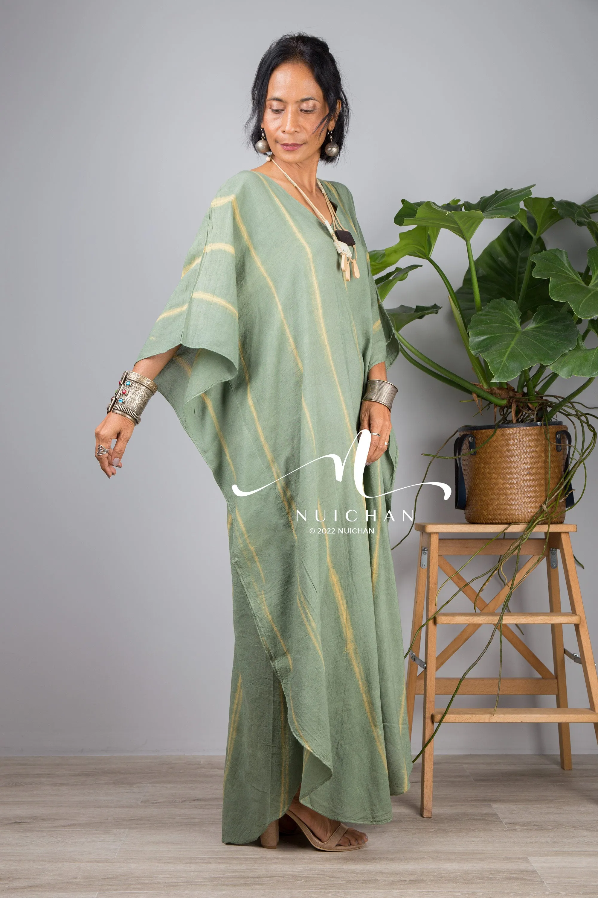 Tie dye Caftan