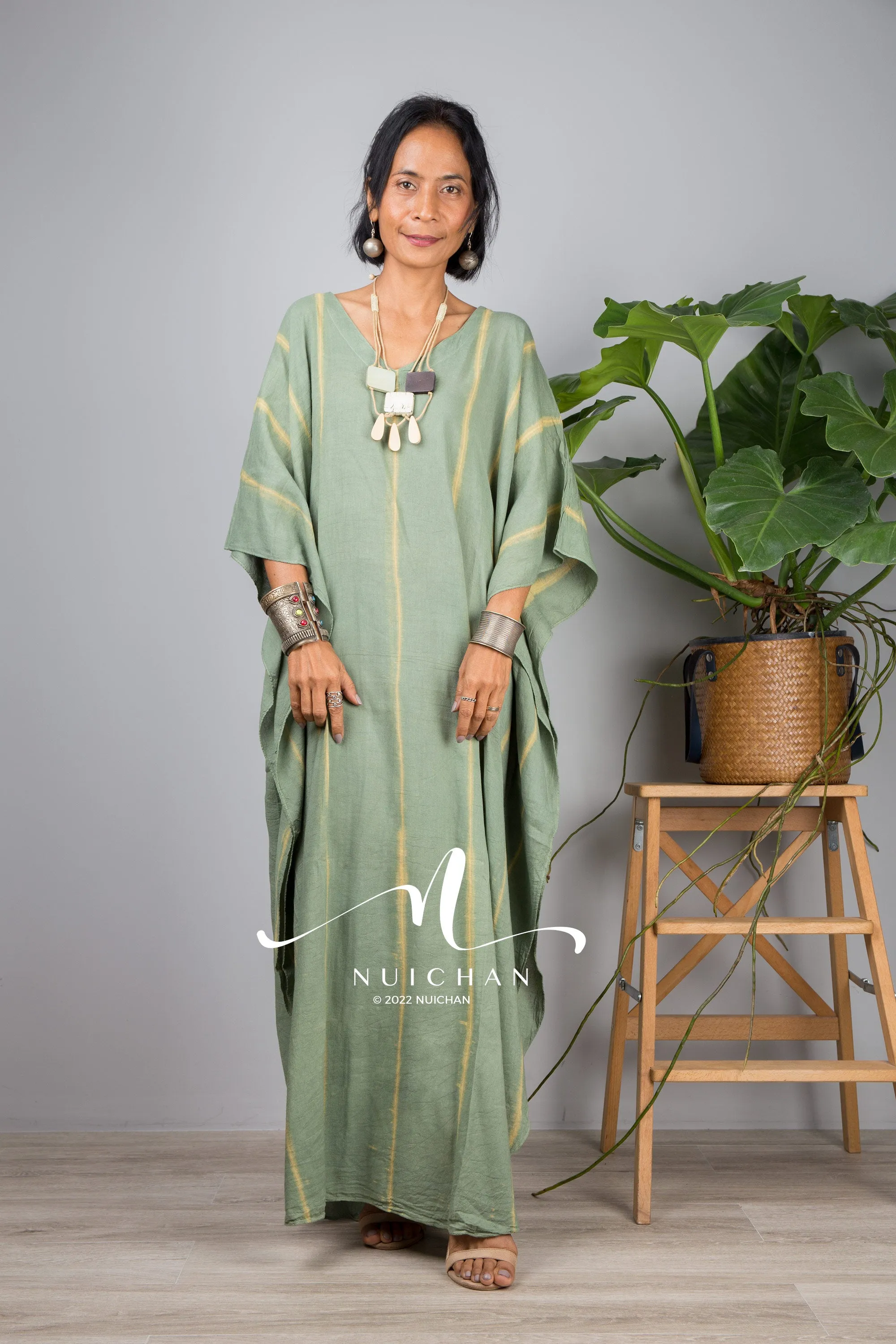 Tie dye Caftan