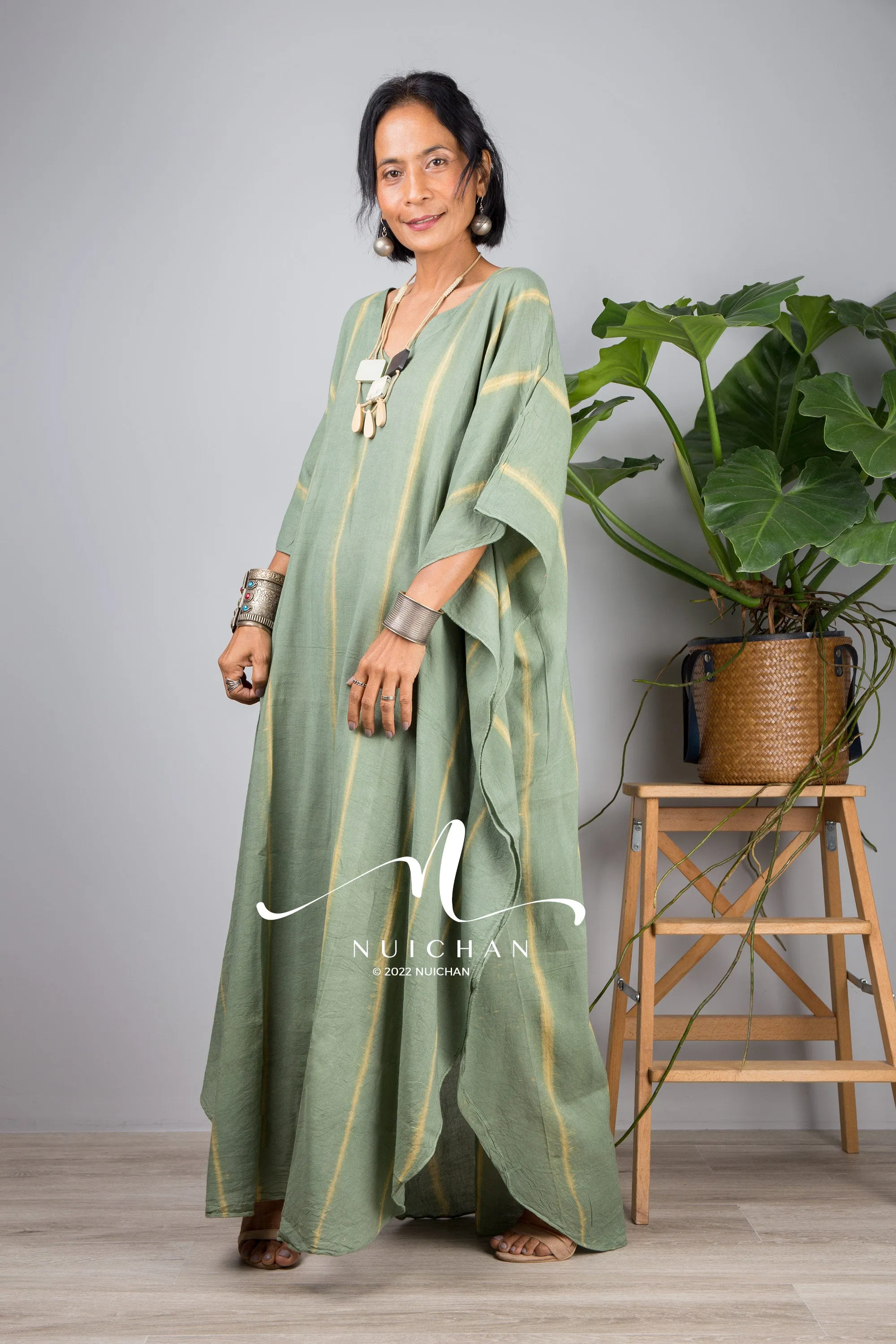 Tie dye Caftan