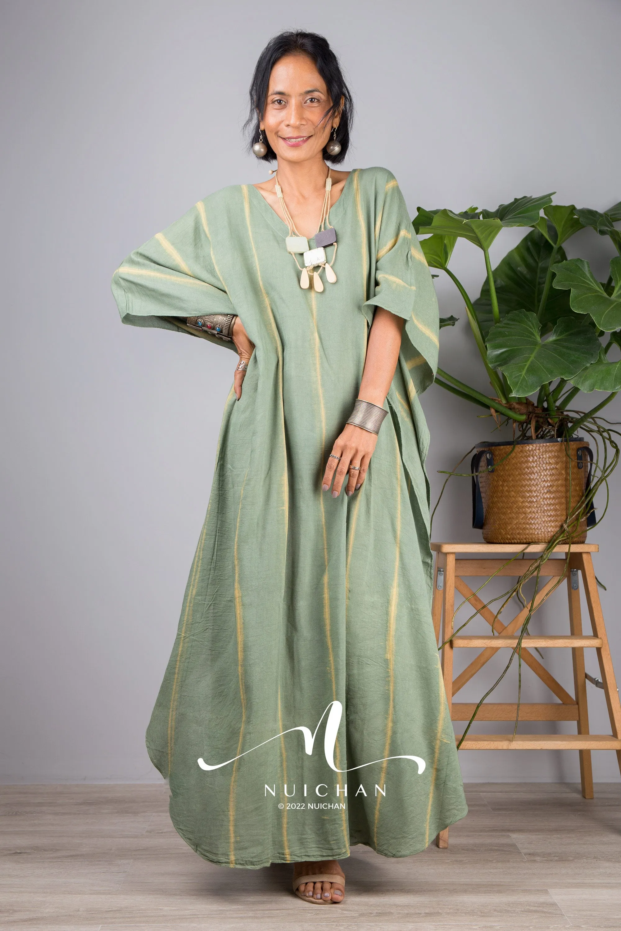Tie dye Caftan