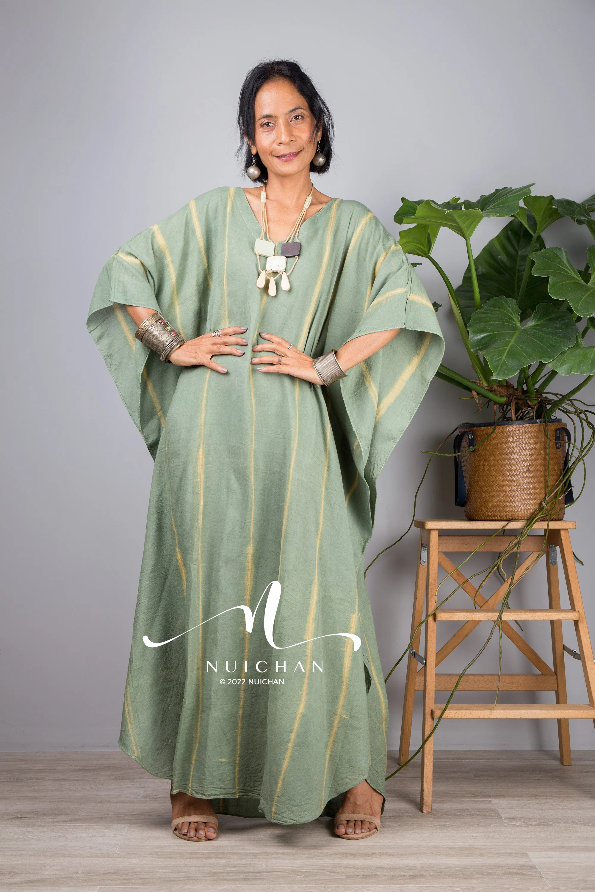 Tie dye Caftan