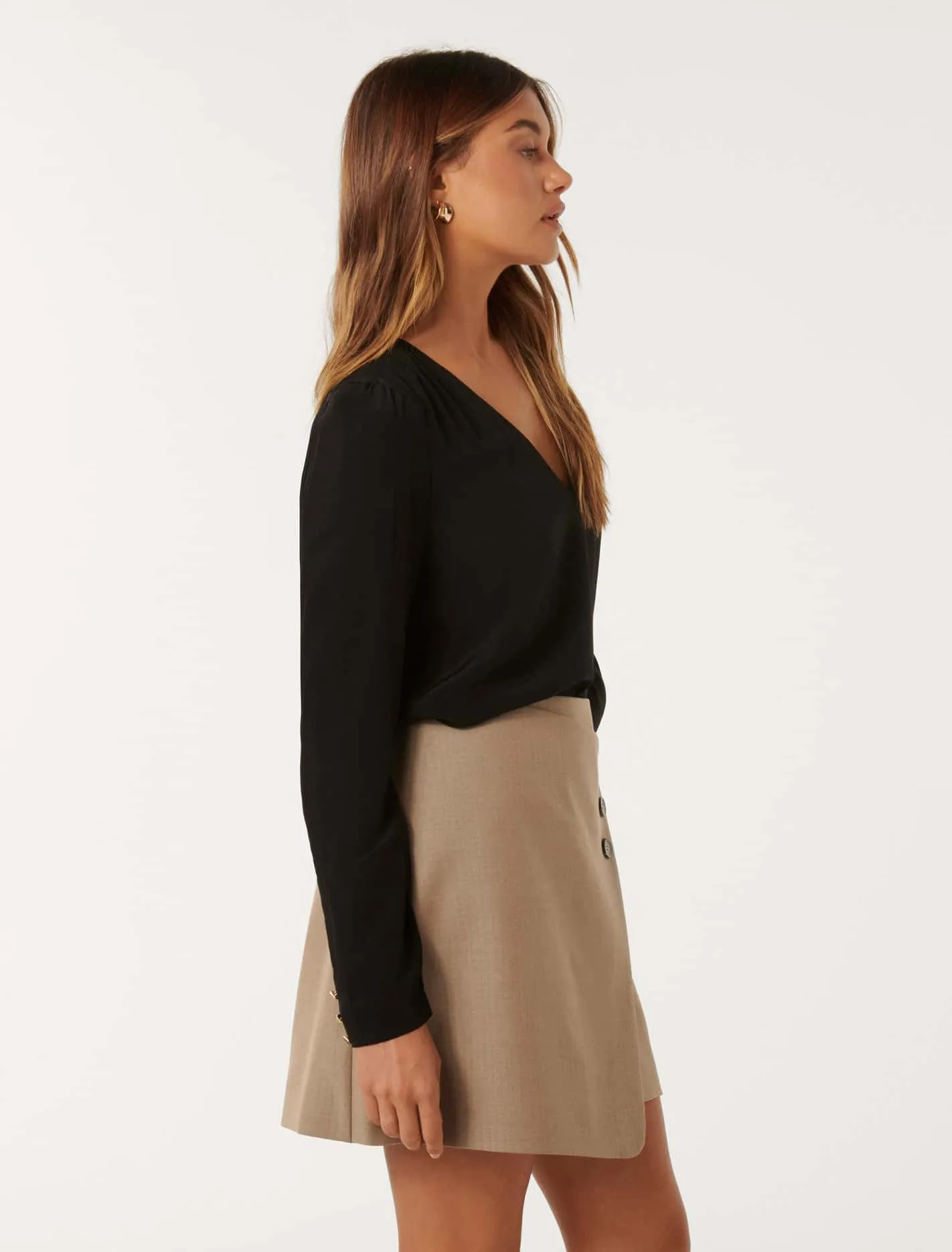 Tiffany V-Neck Blouse