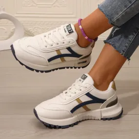 Women Casual Shoes new Breathable Casual Lace Up Sport Shoes