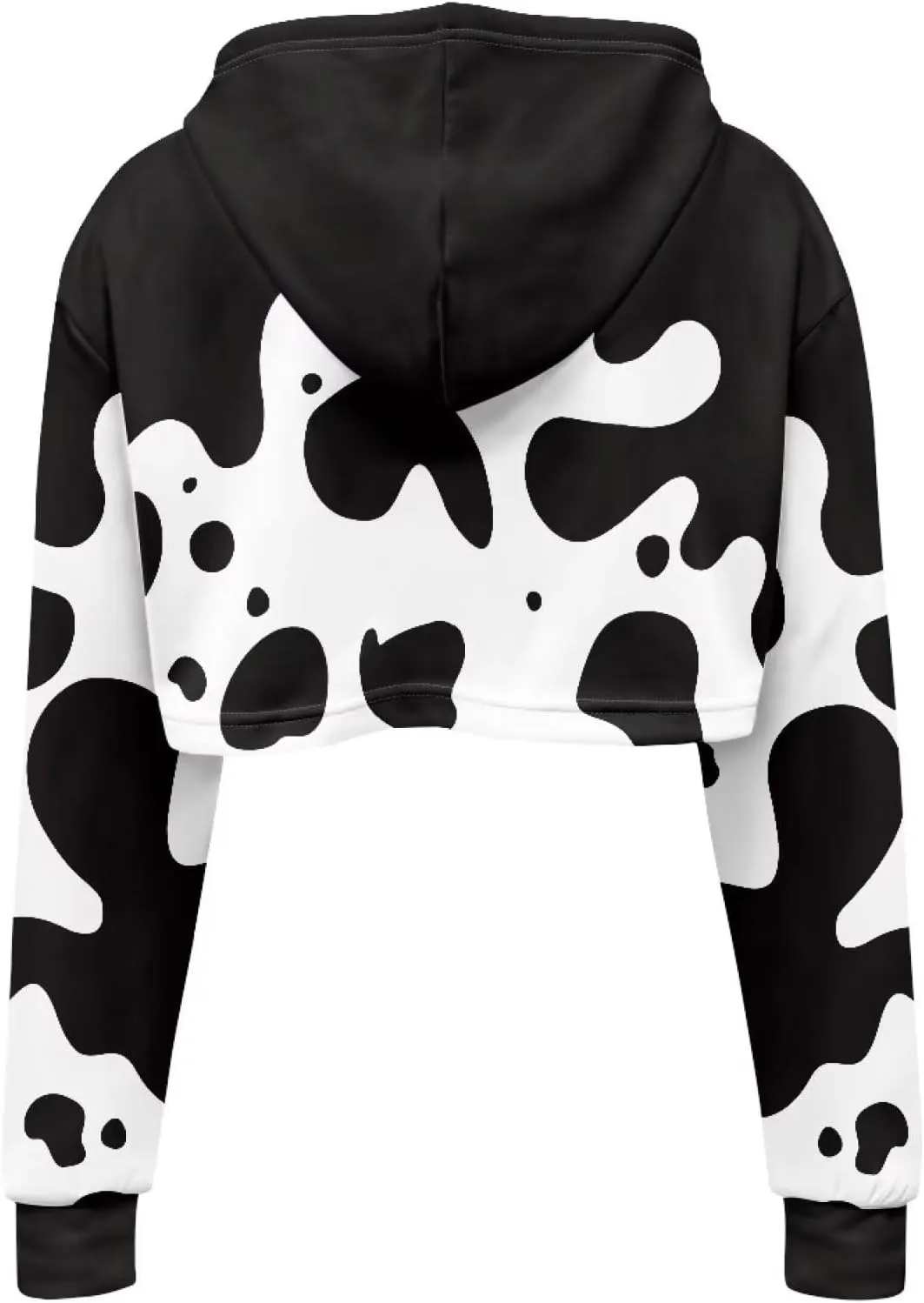 YEXIATODO Girl's Casual Sweatshirts Long Sleeve Crop Top Hoodies for Women